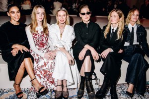 Alexandra Shipp, Kai Schreiber, Naomi Watts, Rosamund Pike, Alba Rohrwacher and Diane Kruger at Dior Pre-Fall 2024 Show held at the Brooklyn Museum on April 15, 2024 in New York.