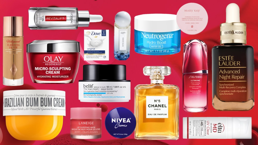 top 100 beauty manufacturer products, such as Estée Lauder, L'Oréal, Unilever, Chanel and more