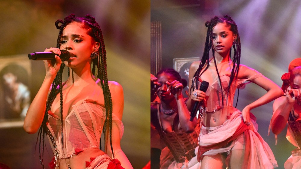 Tyla performs on 'The Late Show With Stephen Colbert'