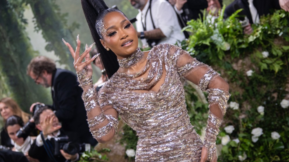 Keke Palmer at the 2024 Met Gala: "Sleeping Beauties: Reawakening Fashion" held at The Metropolitan Museum of Art on May 6, 2024 in New York City.