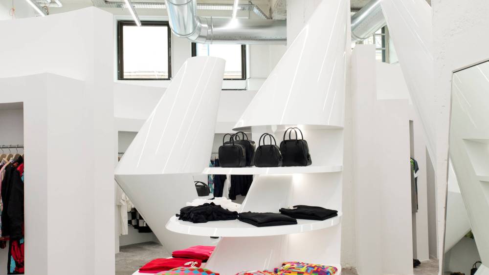 Inside the Dover Street Market’s Paris flagship.