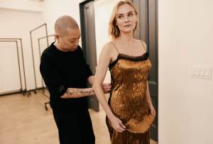 Diane Kruger and Jason Wu prepare for Cannes.