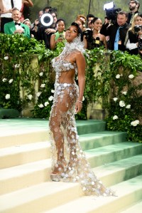 Janelle Monáe at the 2024 Met Gala: "Sleeping Beauties: Reawakening Fashion" held at The Metropolitan Museum of Art on May 6, 2024 in New York City.