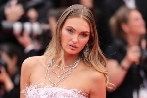 CANNES, FRANCE - MAY 14: Romee Strijd attends "Le Deuxième Acte" ("The Second Act") Screening & opening ceremony red carpet at the 77th annual Cannes Film Festival at Palais des Festivals on May 14, 2024 in Cannes, France. (Photo by Neilson Barnard/Getty Images)