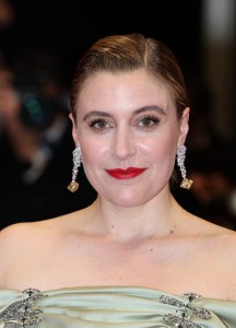 CANNES, FRANCE - MAY 20: President of the Jury Greta Gerwig attends the "The Shrouds" (Les Linceuls) Red Carpet at the 77th annual Cannes Film Festival at Palais des Festivals on May 20, 2024 in Cannes, France. (Photo by Pascal Le Segretain/Getty Images)