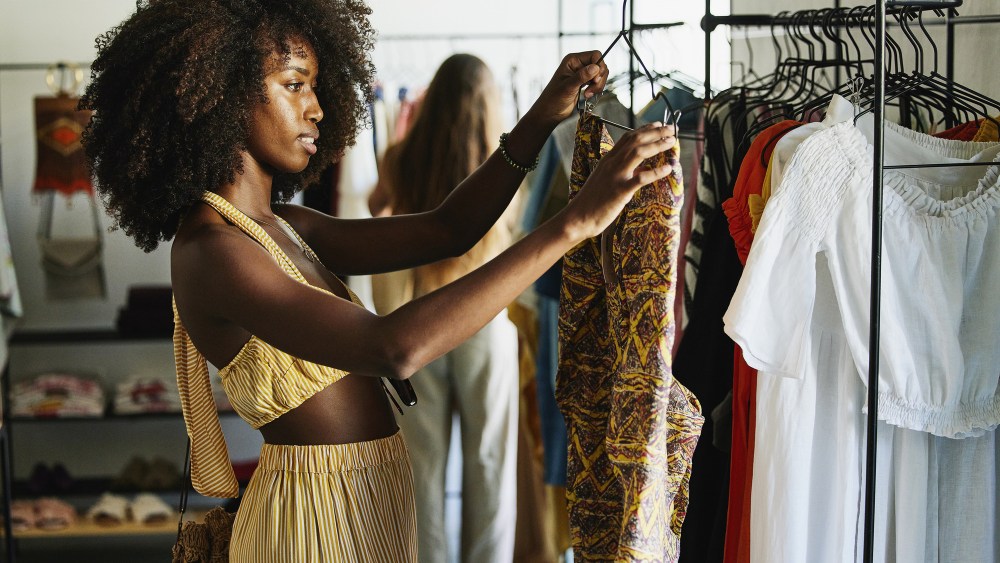 physical retail shopping