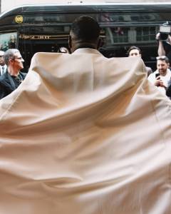 Colman Domingo gets ready for the Met Ball 2024.