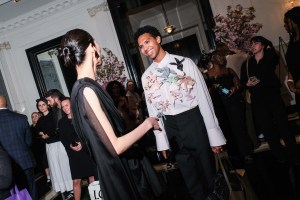 Tyler Mitchell at The Carlyle Hotel before the 2024 Met Gala