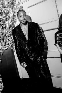 Stefon Diggs at The Carlyle Hotel before the 2024 Met Gala