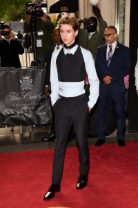 Troye Sivan at The Carlyle Hotel before the 2024 Met Gala