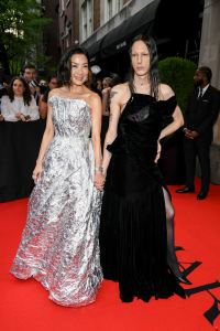 Michelle Yeoh in Balenciaga at The Mark Hotel before the 2024 Met Gala