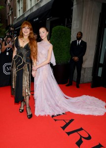 Charlotte Tilbury and Phoebe Dynevor at The Mark Hotel before the 2024 Met Gala
