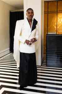 Colman Domingo in Willy Chavarria at The Mark Hotel before the 2024 Met Gala