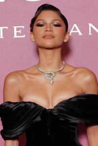 Zendaya ất the Bulgari Mediterranea High Jewelry event in 2023.