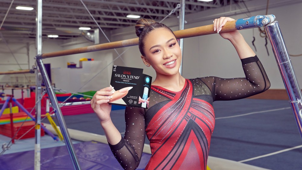 Olympic gold medalist Suni Lee is Kiss' newest ambassador for its Salon X-tend Starter Kit.