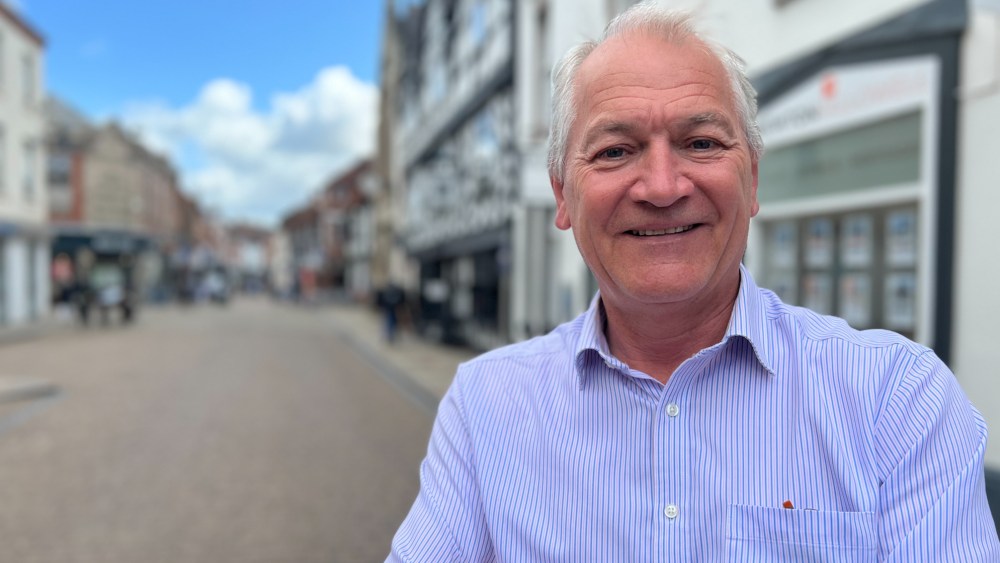 Andrew Goodacre, chief executive officer of The British Independent Retailers Association, which is taking Amazon U.K. to court.