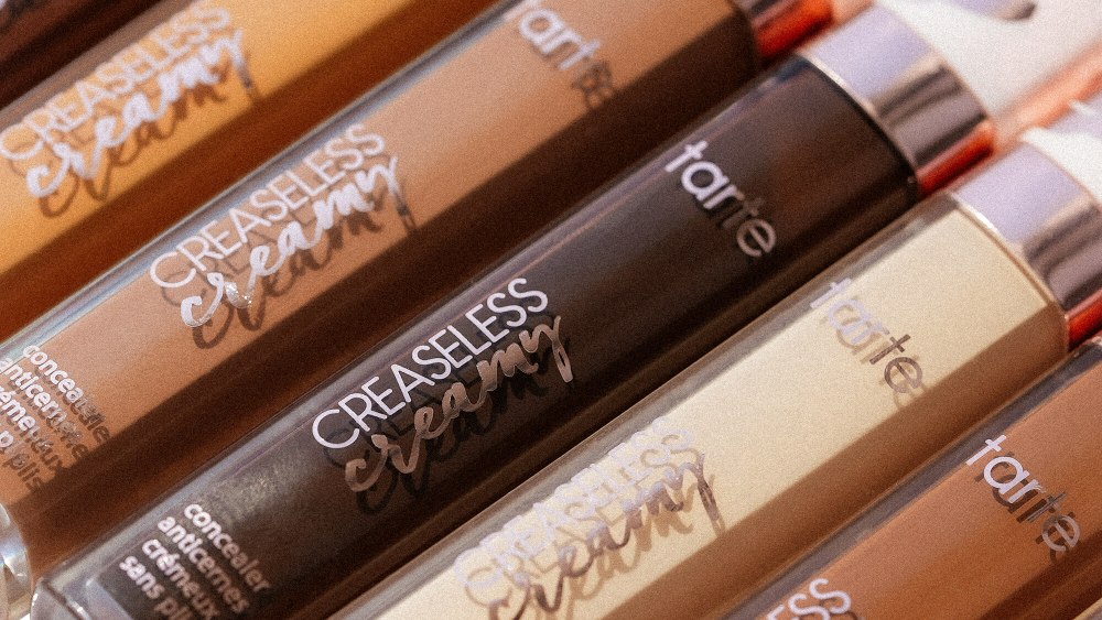 Tarte Cosmetics Creaseless Creamy Concealer, $30, features a 60 percent skin care ingredient formula.