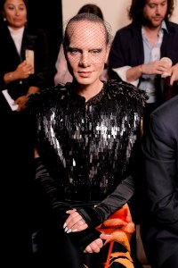Jordan Roth at the Armani Prive Fall 2024 Couture show