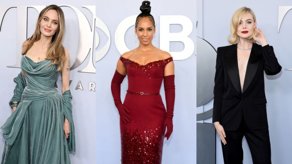 Angelina Jolie, Alicia Keys and Elle Fanning. Tony Awards 2024 best dressed