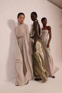 Backstage at Christian Dior Fall 2024 Couture at Paris Fashion Week