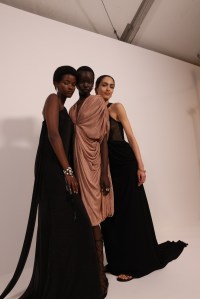 Backstage at Christian Dior Fall 2024 Couture at Paris Fashion Week