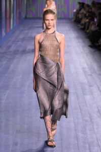 Christian Dior Fall 2024 Couture collection at Couture Fashion Week.