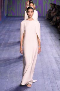 Christian Dior Fall 2024 Couture collection at Couture Fashion Week.