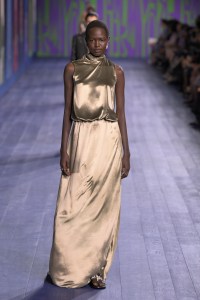 Christian Dior Fall 2024 Couture collection at Couture Fashion Week.
