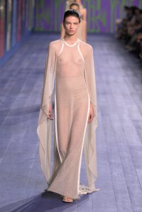 Christian Dior Fall 2024 Couture collection at Couture Fashion Week.