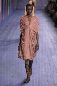 Christian Dior Fall 2024 Couture collection at Couture Fashion Week.