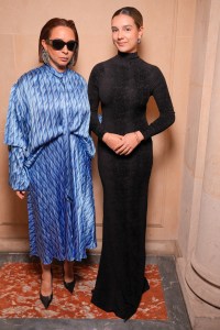 Maya Rudolph and Pearl Minnie Anderson at Balenciaga Fall 2024 Couture