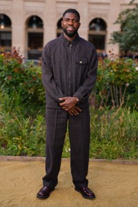 Samuel Umtiti at the Kenzo Men’s Spring 2025 Ready-to-Wear Show