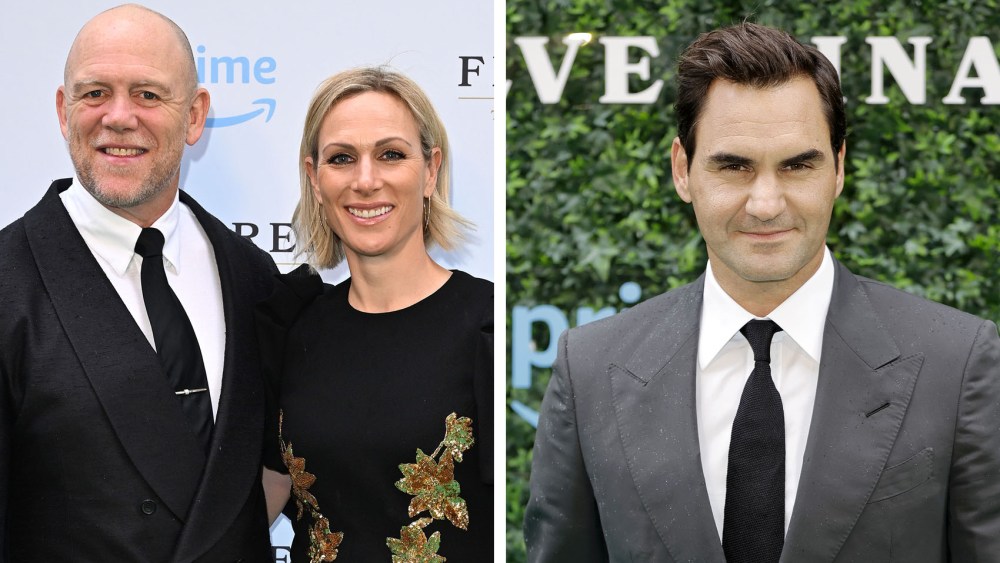 Roger Federer attends the "Federer: Twelve Final Days" Special Screening, Mike Tindall and Zara Tindall attend the "Federer: Twelve Final Days" Special Screening