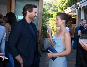 Édgar Ramírez and Kate Mara