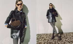 Charlotte Cardin starring in the Miu Miu fall 2024 ad campaign.
