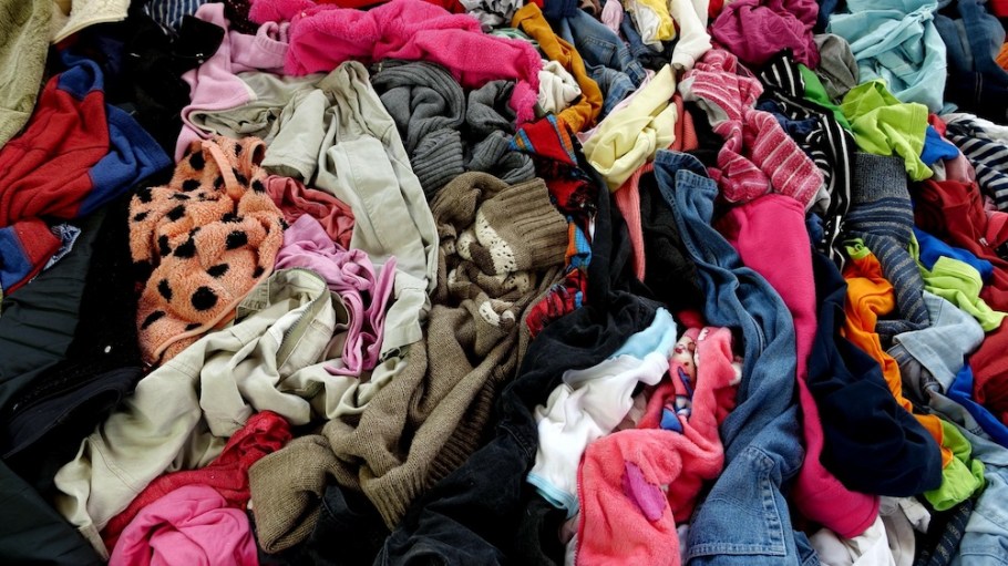 Textile waste.