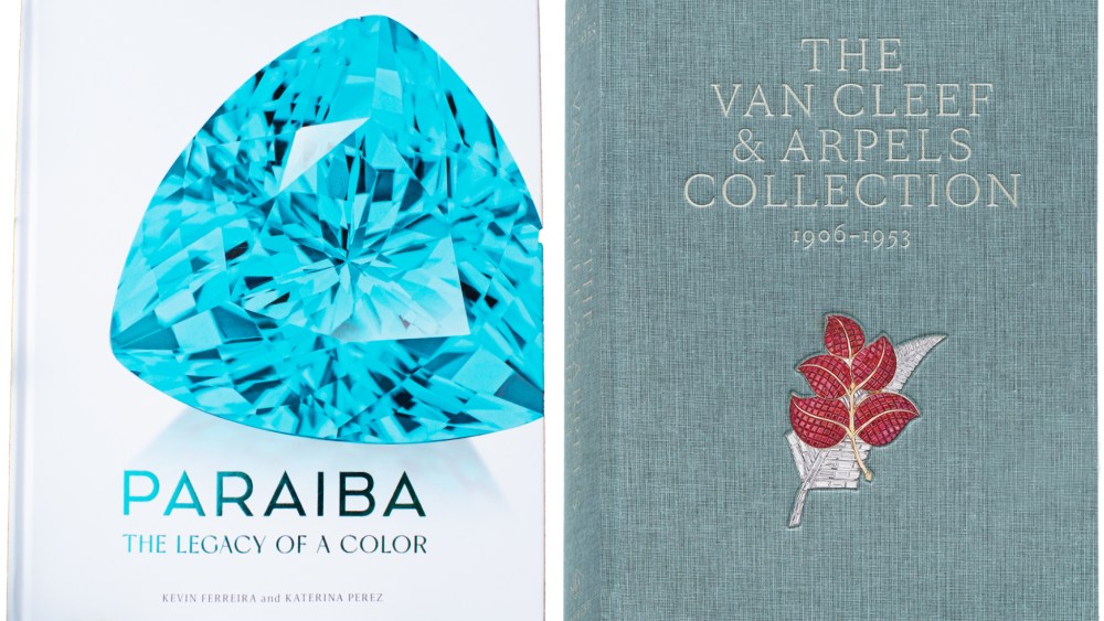 Van Cleef & Arpels book and Paraiba book