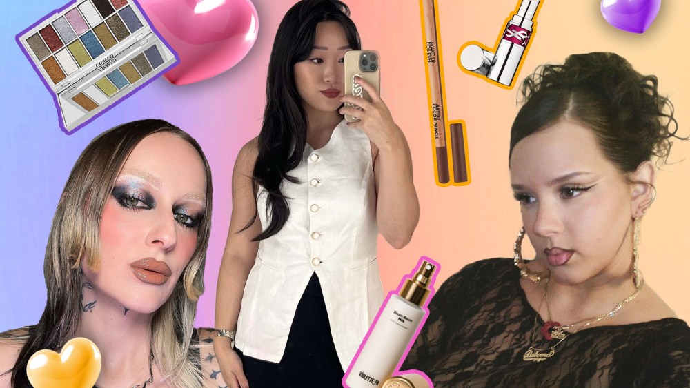 Three TikTok beauty creators poised for prowess: Hanna Khymych, Angela Park and Paloma Sanchez.
