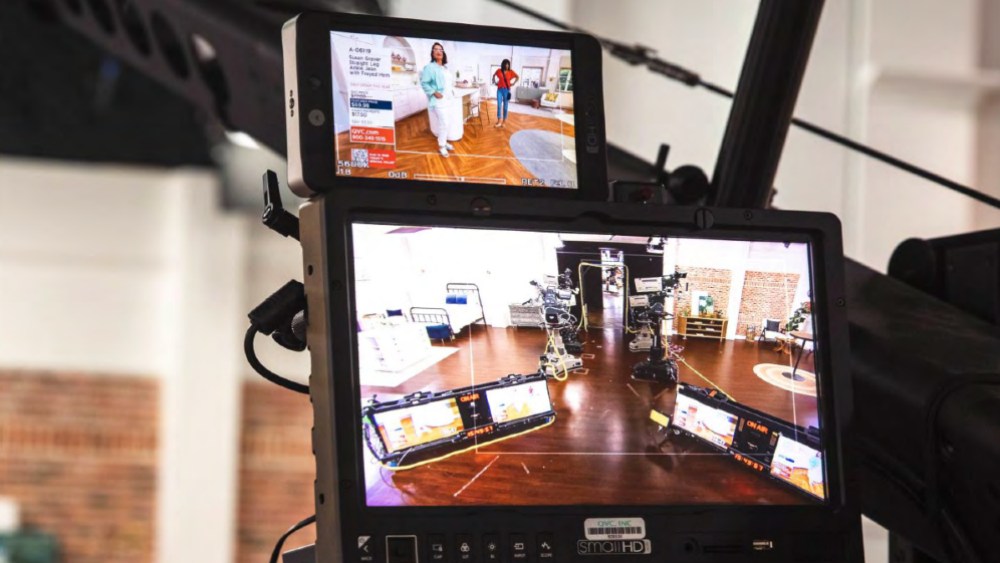 QVC set monitor