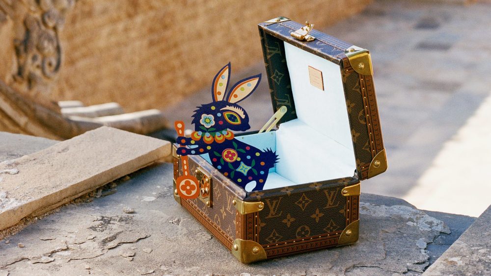 Louis Vuitton's Mid-Autumn Festival gift set includes a playful Shaanxi paper-cutting set.