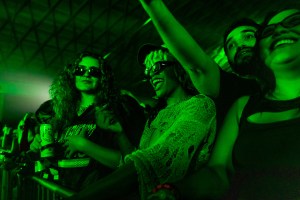The scene at Boiler Room x Pizza Slime @ The SUPERMRKT