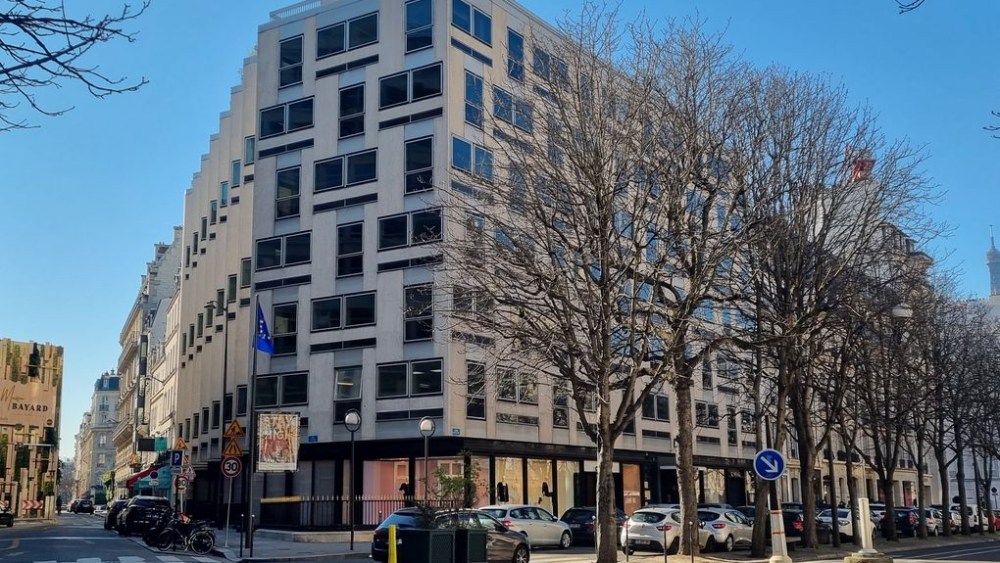 The Chanel building at 42 Avenue Montaigne in Paris.