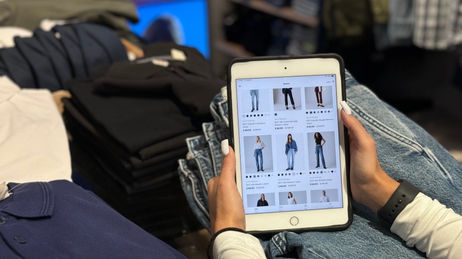 Levi's has introduced a new in-store app, called BackPocket.