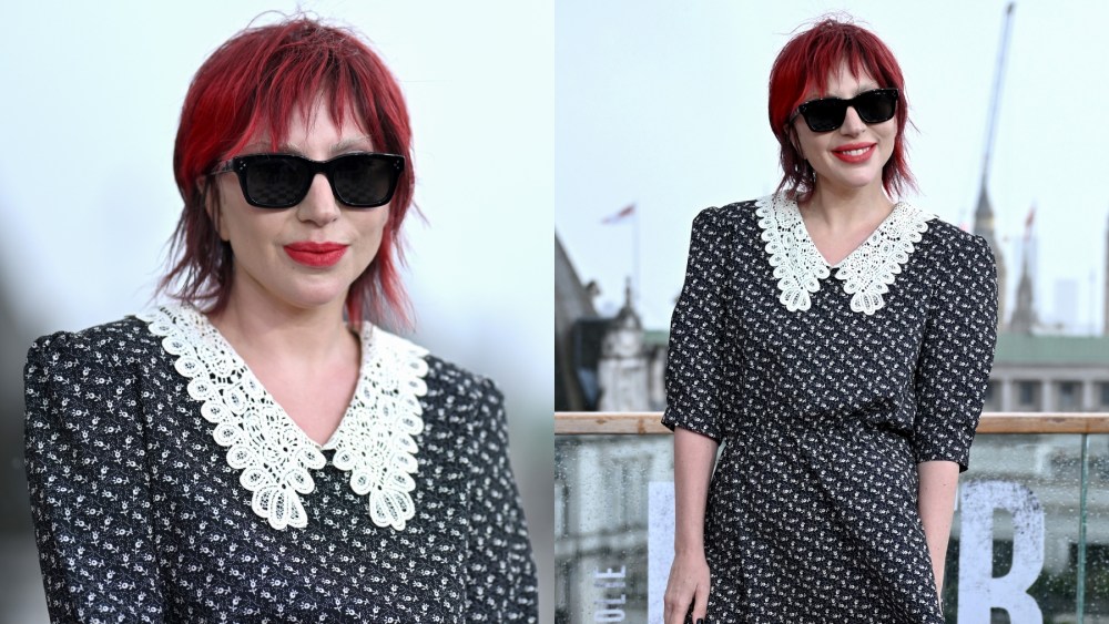 Lady Gaga attends the "Joker: Folie à Deux" photo call on Sept. 26 in London.