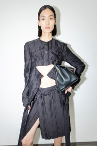 Backstage at Ferragamo Spring 2025 Ready-To-Wear Collection at Milan Fashion Week