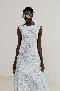 Backstage at Loewe Spring 2025 Ready-to-Wear Collection at Paris Fashion Week