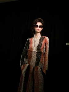 Backstage at Vivienne Westwood Spring 2025 Ready-to-Wear Collection at Paris Fashion Week