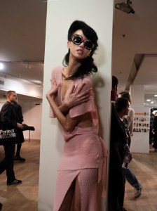 Backstage at Vivienne Westwood Spring 2025 Ready-to-Wear Collection at Paris Fashion Week