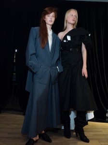 Backstage at Vivienne Westwood Spring 2025 Ready-to-Wear Collection at Paris Fashion Week