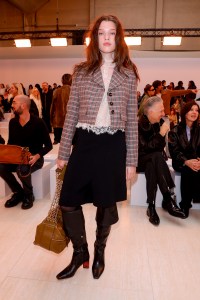 Ever Anderson at Chloé Spring 2025 Ready-to-Wear Show